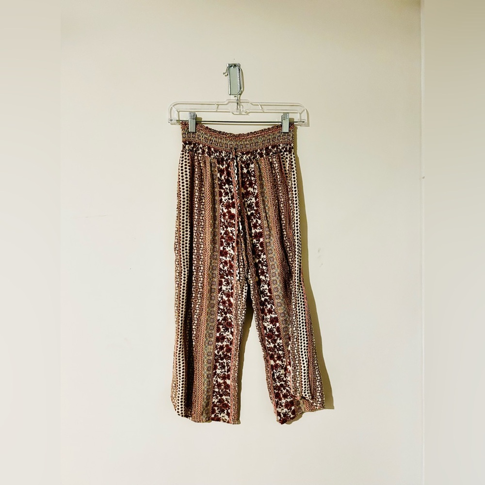 Kingston Grey • Bohemian style wide leg pants • Child Medium